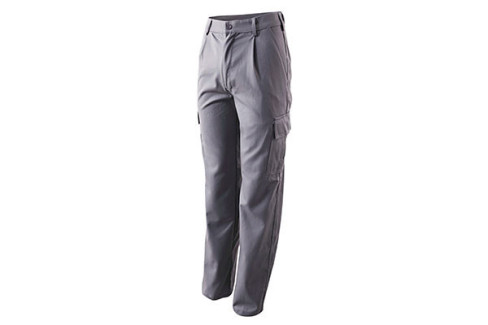 PANTALON ELASTICO GRIS MULTIBOLSILLOS T-44