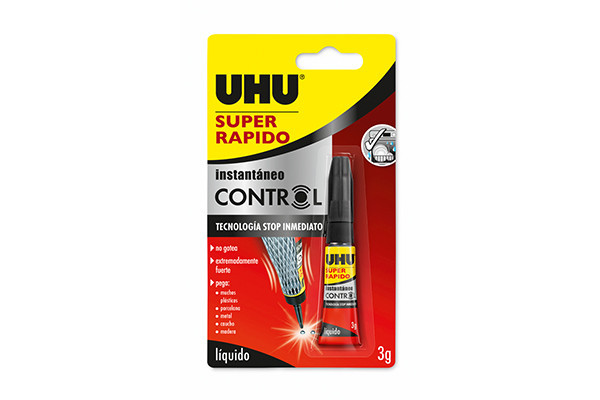 PEGAMENTO SUPER RAPIDO LIQUIDO UHU 3G