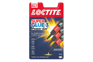 SUPER GLUE LOCTITE MINI TRIO 3X1 GR. POWER FLEX