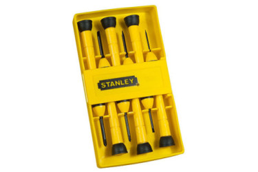 JUEGO DESTORNILLADORES PRECISION STANLEY 0-66-052 JUEGO DE 6