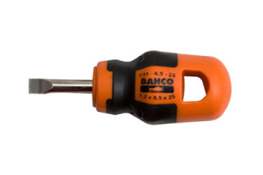 DESTORNILLADOR 611 CORTO SENSOR PLANO 6.5X25  100143