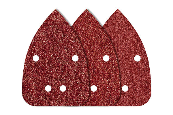 HOJA ABRASIVA ADH.MAD/METAL 10 U WOLFCRAFT SURTIDAS 80/120/140