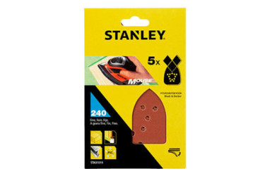 HOJAS DE LIJA MOUSE STA31019 5 HOJAS G240