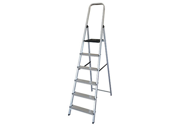 ESCALERA ALUMINIO ENEIDE 6 PELDAÑOS  472904