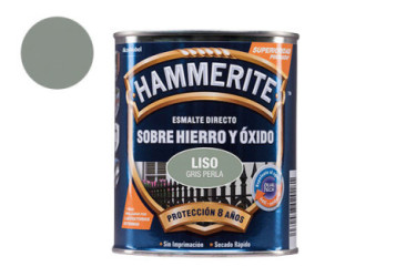 HAMMERITE ESMALTE LISO 750 ML  GRIS PERLA