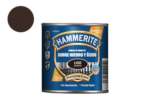 HAMMERITE ESMALTE LISO 250 ML  MARRON