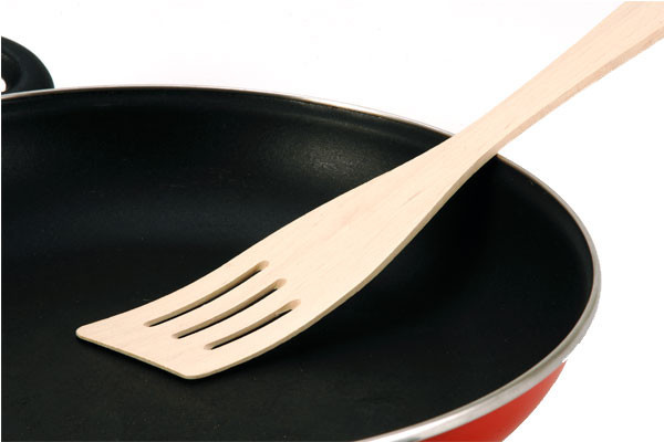 ESPATULA MADERA CURVADA C/RANURA 30 BLISTER