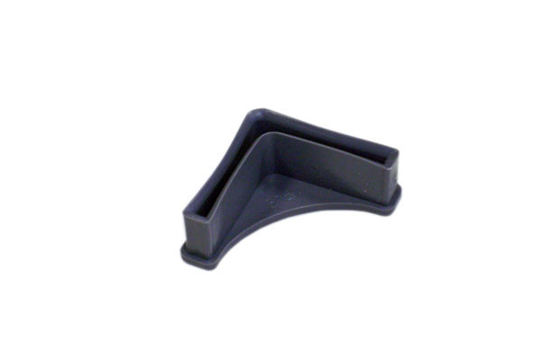 PIE PLASTICO SENCILLO ARANIA AR-4 GRIS 40X40  131298