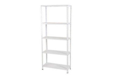 KIT ESTANTERIA METALICA BLANCA 180X90X40 5 BALDAS  323225