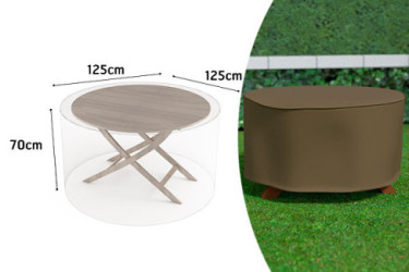 FUNDA PARA MESA REDONDA 70X125X125 NORTENE 2013602