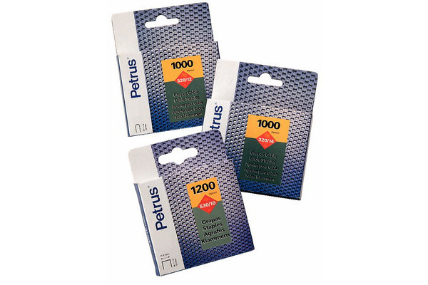 CAJA 1200 GRAPAS PETRUS 530/10  106446