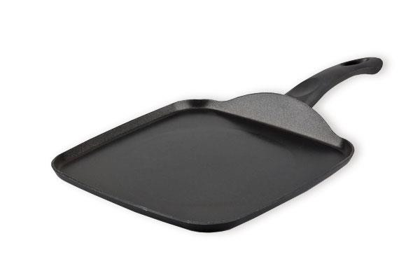 GRILL ALUMINIO LUXE LIFESTYLE VITRO-INDUCC LISO 22X22  3609
