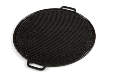 GRILL C/ASAS HIERRO FUNDIDO ESMALTADO GARCIMA REDONDO  65 CM