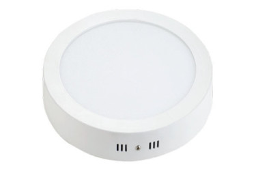 DOWNLIGHT LED SOBREPONER REDONDO 22CM 18W 6000K BRIXO 801457 1200 LUMENES