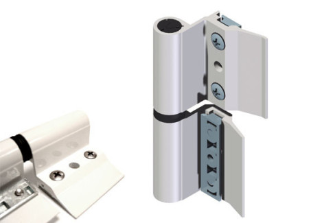 BISAGRA TECNAC 40X20 (JGO. 2 UDS.) 421 BLANCA IZDA.