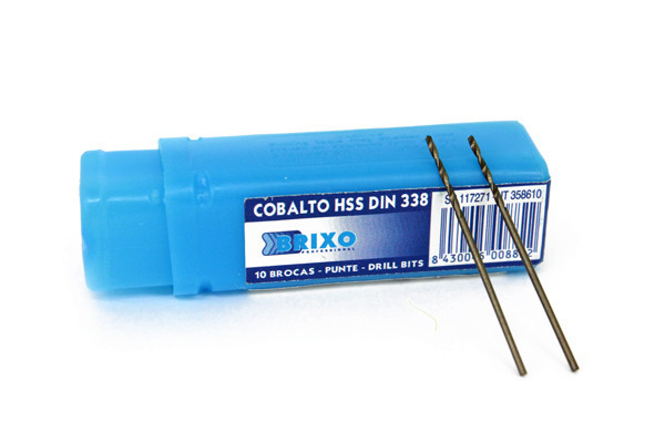 BROCA COBALTO BRIXO DIN 338 MM 13  117341