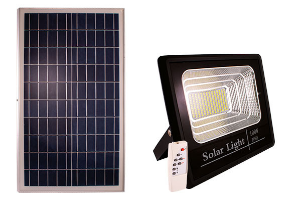 FOCO LED SOLAR 100W 6500K 2500L  801284
