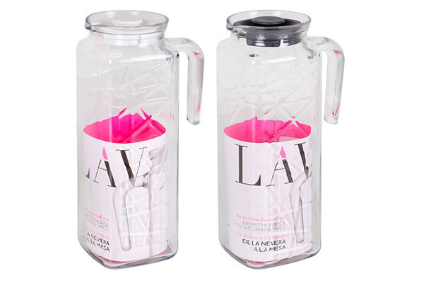 JARRA CRISTAL C/TAPA 1.2L LINE