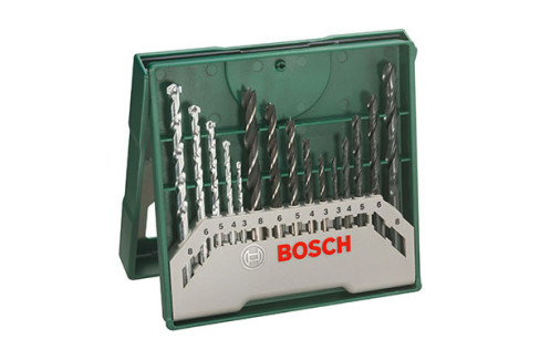 SET 15 BROCAS BOSCH TALADRAR 2607019675