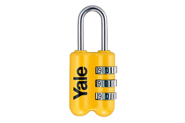 CANDADO COMBINACION YALE 23MM COLORES