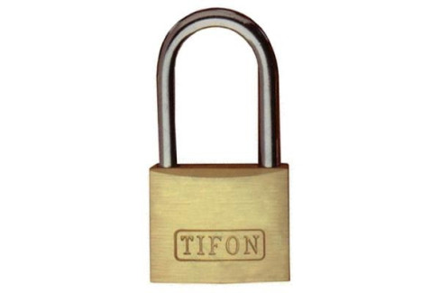 CANDADO LATON TIFON AL 60 MM
