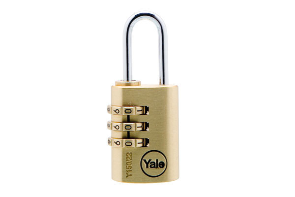 CANDADO COMBINADO YALE LATON Y150 40 MM 40/130/1