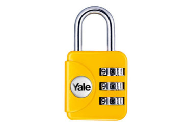 CANDADO COMBINACION YALE 30MM COLORES