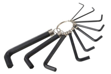 LLAVE ALLEN BRIXO 800722 JUEGO DE 10 (1.5-10 MM)  800722