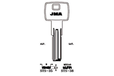LLAVE DE ALPACA (SEGURIDAD) STS-35  196567
