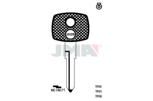 LLAVE DE TRANSPONDER: LLAVIN TP00ME-HM.P1 LATON
