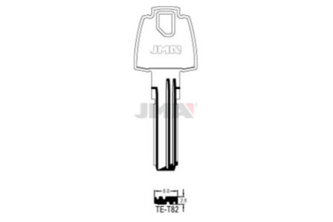 LLAVE DE ALPACA (SEGURIDAD) TE-T82