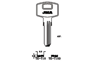 LLAVE DE ALPACA (SEGURIDAD) TE-T10