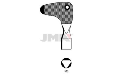 LLAVE DE CIERRE 513-8.5 TRIANGULO ASCENSOR  464310