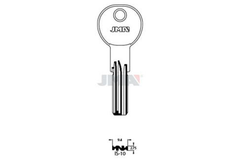 LLAVE DE LATON (SEGURIDAD) IS-10