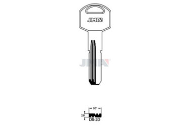 LLAVE DE LATON (SEGURIDAD) DR-2D