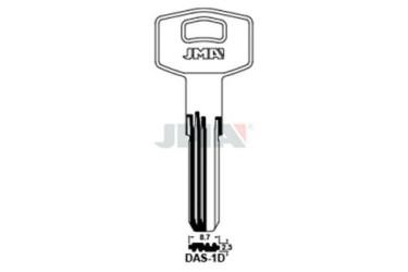 LLAVE DE LATON (SEGURIDAD) DAS-1D