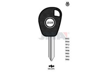 LLAVE DE TRANSPONDER: LLAVIN TP00SIX-3.P3 ALPACA SEG.