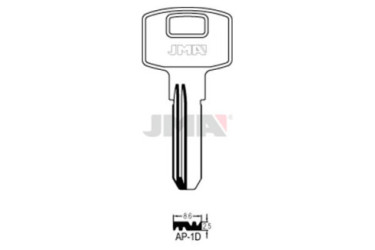 LLAVE DE LATON (SEGURIDAD) AP-1D