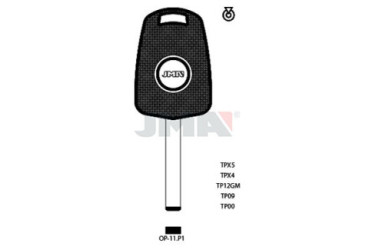 LLAVE DE TRANSPONDER: LLAVIN TP00OP-11.P1 ALPACA SEG.