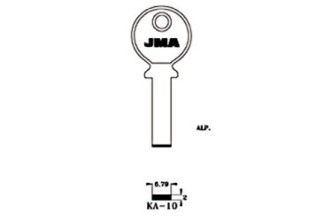 LLAVE DE ALPACA (SEGURIDAD) KA-10