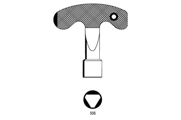 LLAVE DE CIERRE 500-6