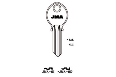 LLAVE DE ALUMINIO JMA-9D  121749