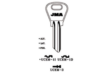 LLAVE DE ALUMINIO UCEM-1I  121916