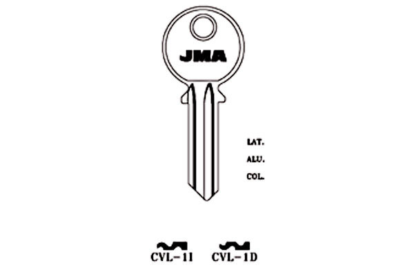 LLAVE DE ALUMINIO CVL-1I