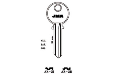 LLAVE DE ALUMINIO AZ-2D