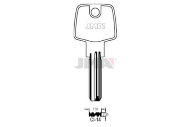 LLAVE DE LATON (SEGURIDAD) CI-14