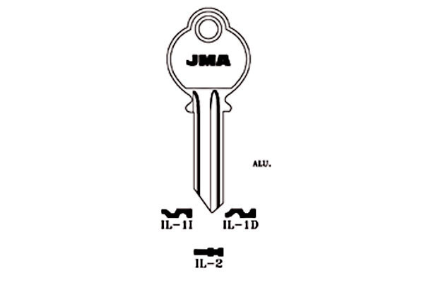 LLAVE DE ALUMINIO IS-3D  121724
