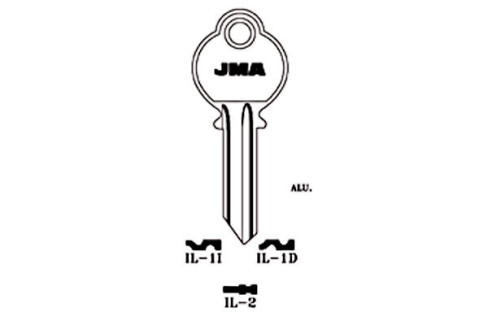 LLAVE DE ALUMINIO IS-3D  121724