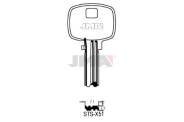 LLAVE DE LATON (SEGURIDAD) STS-X5  122902