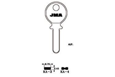 LLAVE DE ALPACA (SEGURIDAD) KA-4